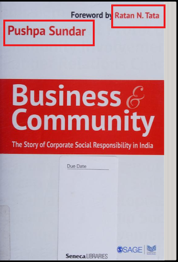 Book by Pushpaq Sundar